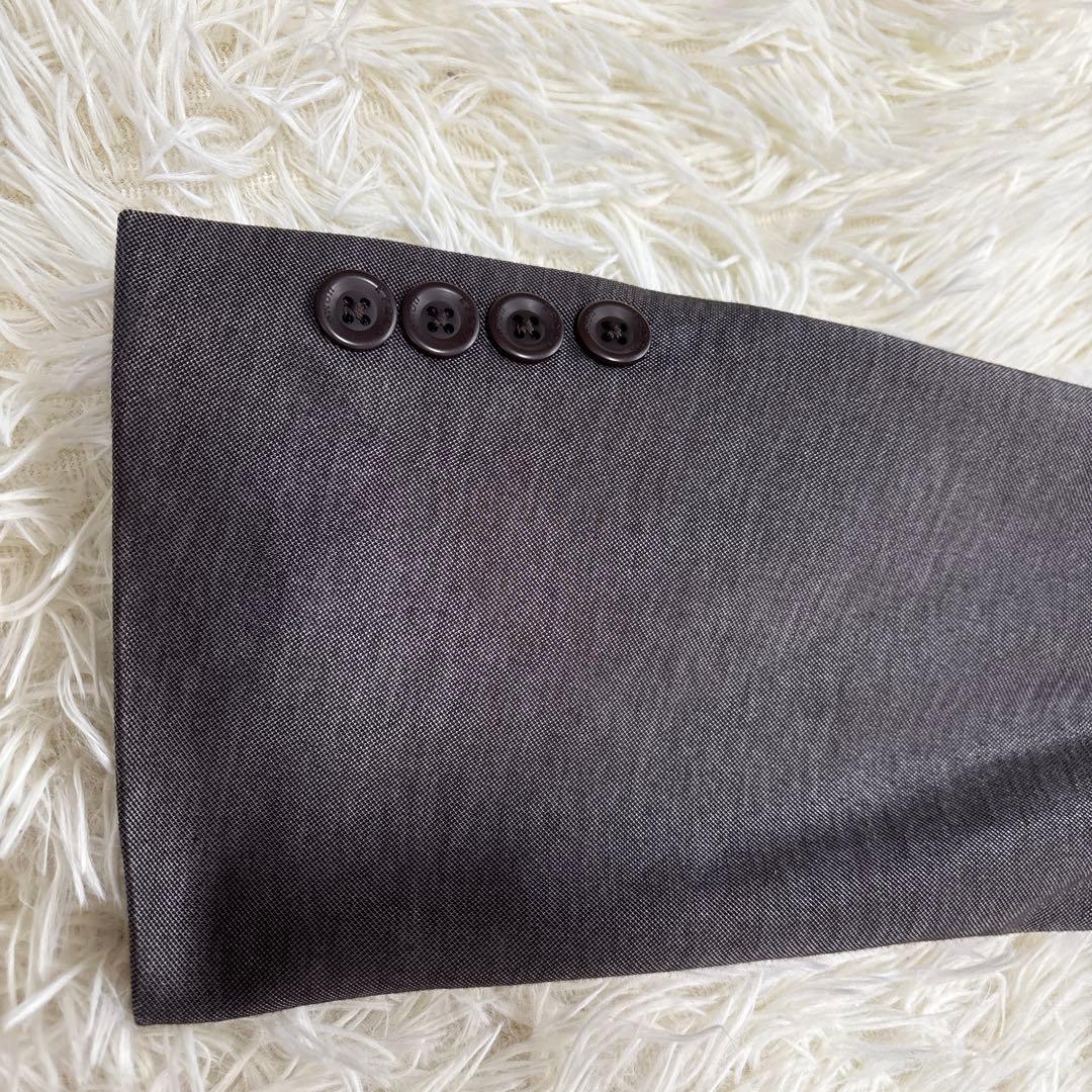 未使用級★エポカウォモ スーツ ブラウン ITL48位 コットン素材