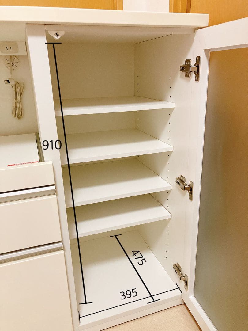 【値下げ】ニトリ レンジボード/食器棚