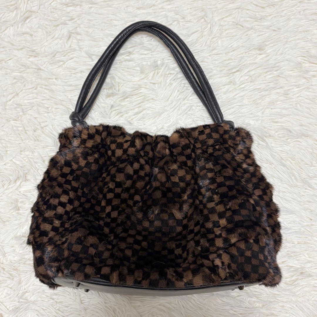 ミンク　リアルファー　コート　11号　茶　まとめ　L サファイア　ムーンバット