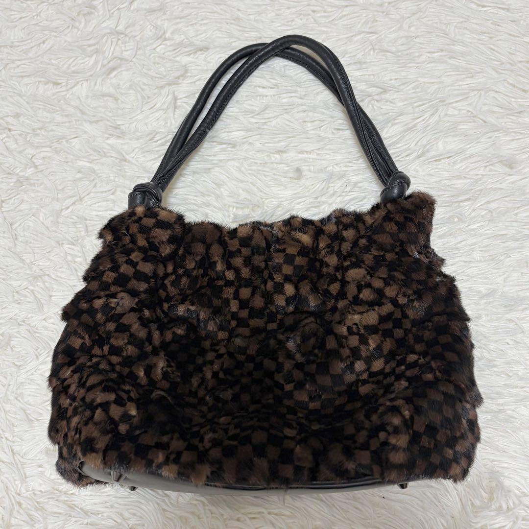 ミンク　リアルファー　コート　11号　茶　まとめ　L サファイア　ムーンバット