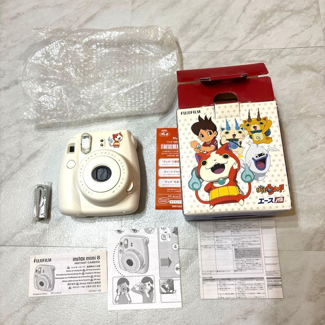 【未使用動作品】FUJIFILM チェキ instax mini8 妖怪ウォッチ