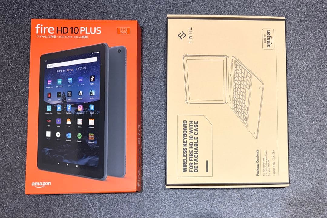 【新品】11世代 Fire HD 10 Plus ワイヤレスキーボードセット