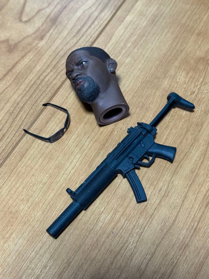 激レア ホットトイズ 系 1/6 デンセル•ワシントン 似 ギャング 美品