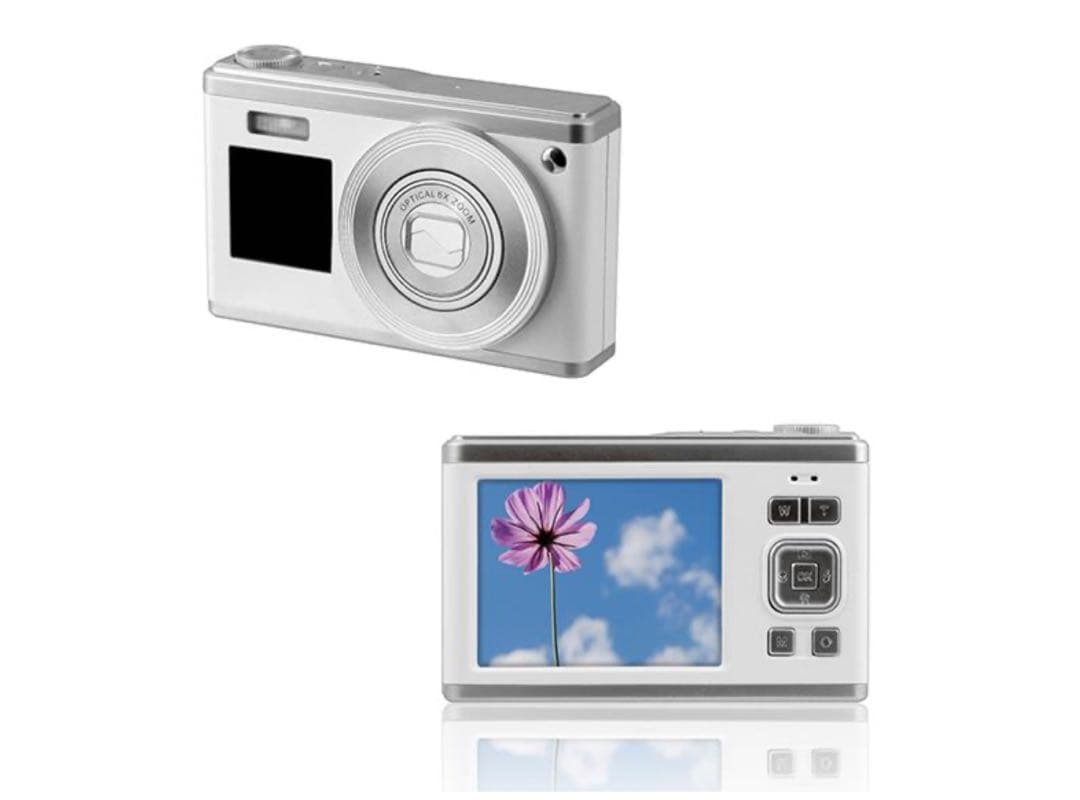 ELSONIC 光学６倍ズームコンパクトデジタルカメラ EZCDC6