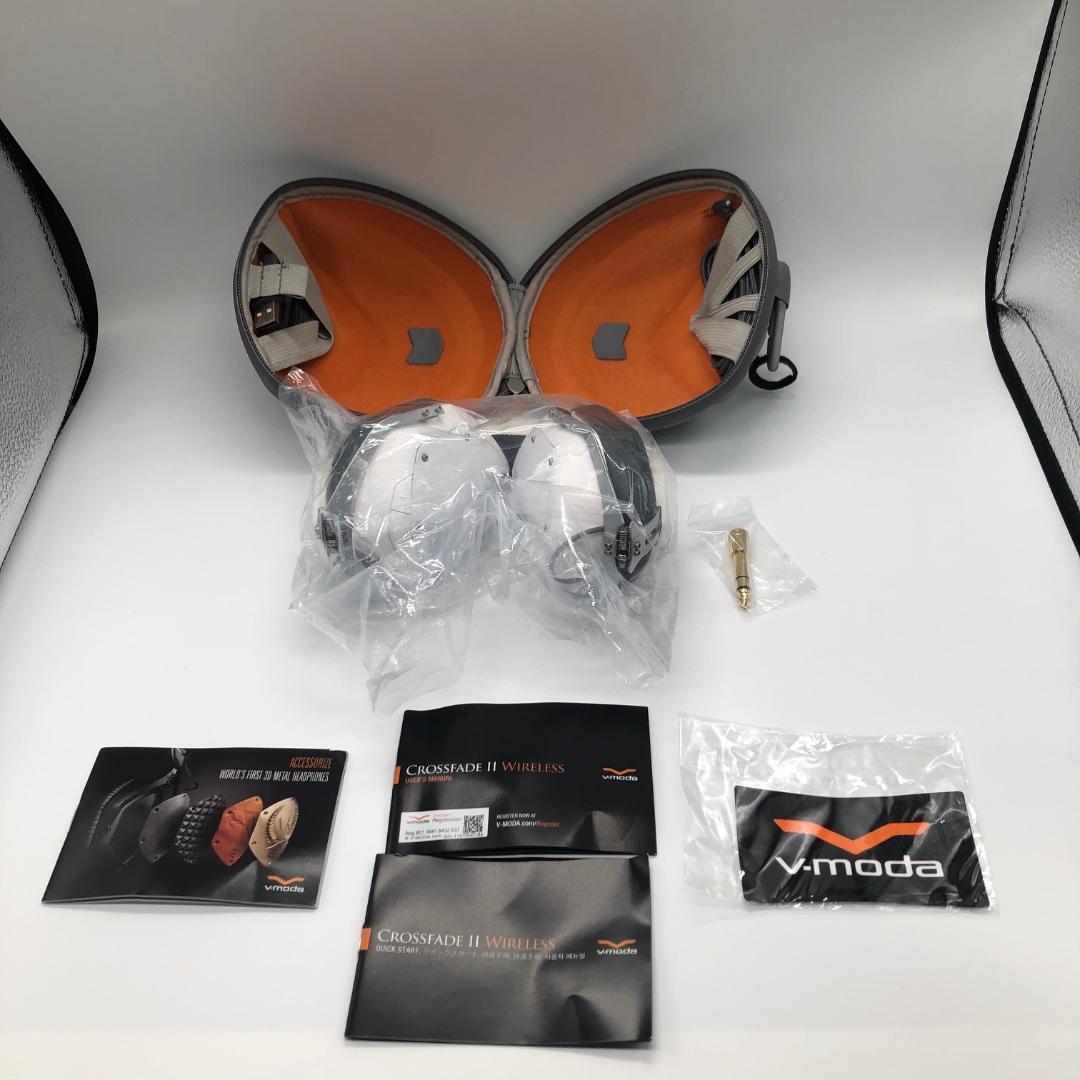 美品 V-moda CROSSFADE II ヘッドフォン ホワイト 動作確認済