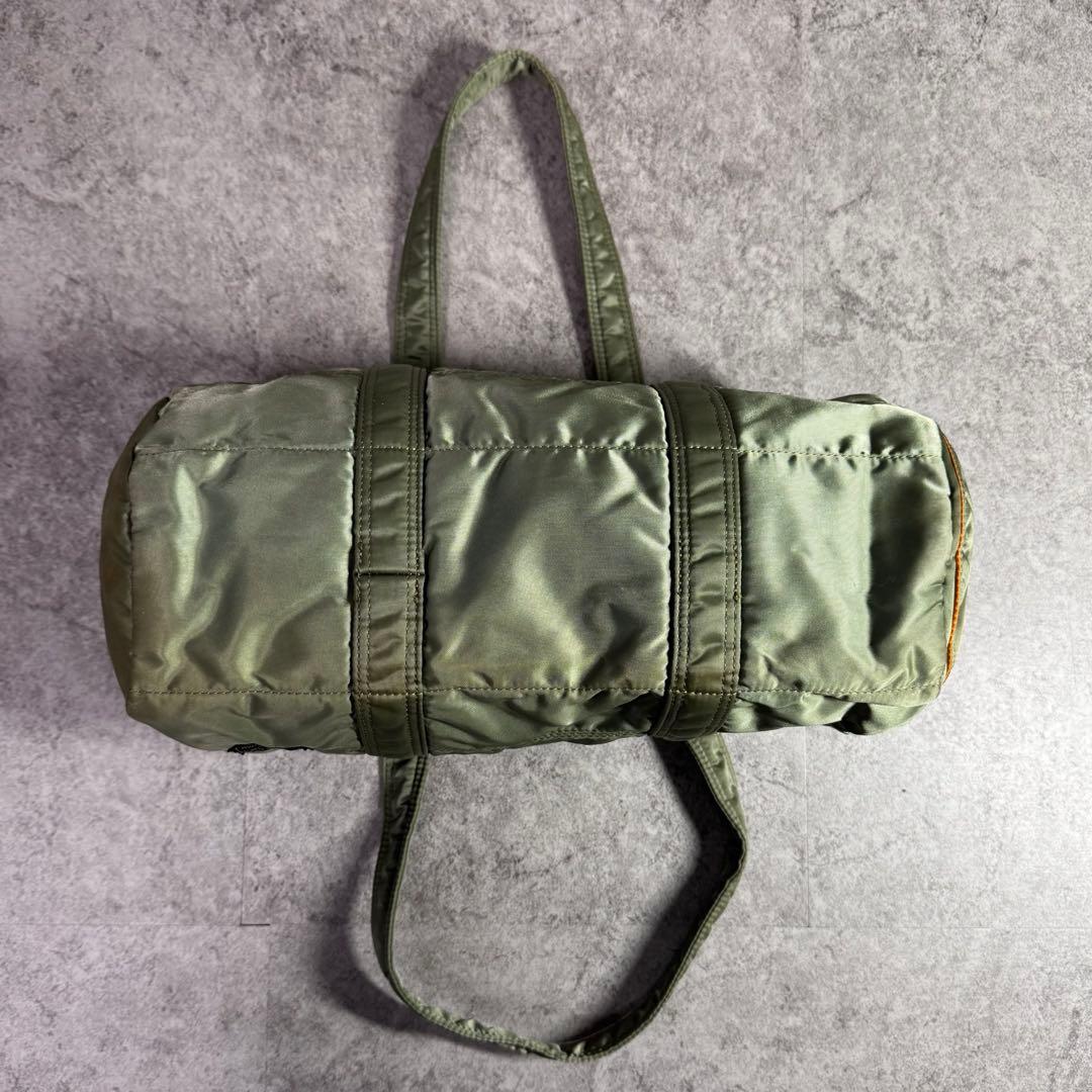 【廃盤希少カラー】ポーター　タンカー　ミニボストンバック　セージグリーン　y2k