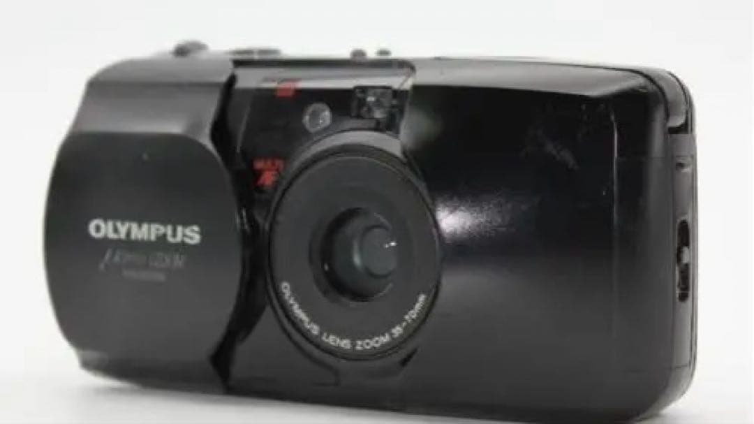 OLYMPUS コンパクトフィルムカメラ 黒