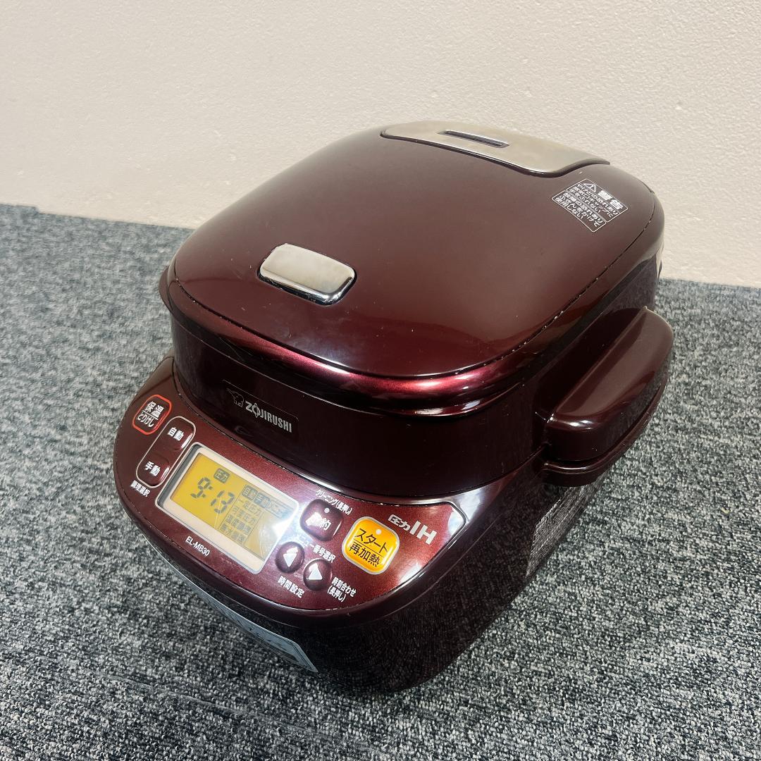【良品】象印 圧力IHなべ 煮込み自慢 ボルドー EL-MB30-VD 19年製