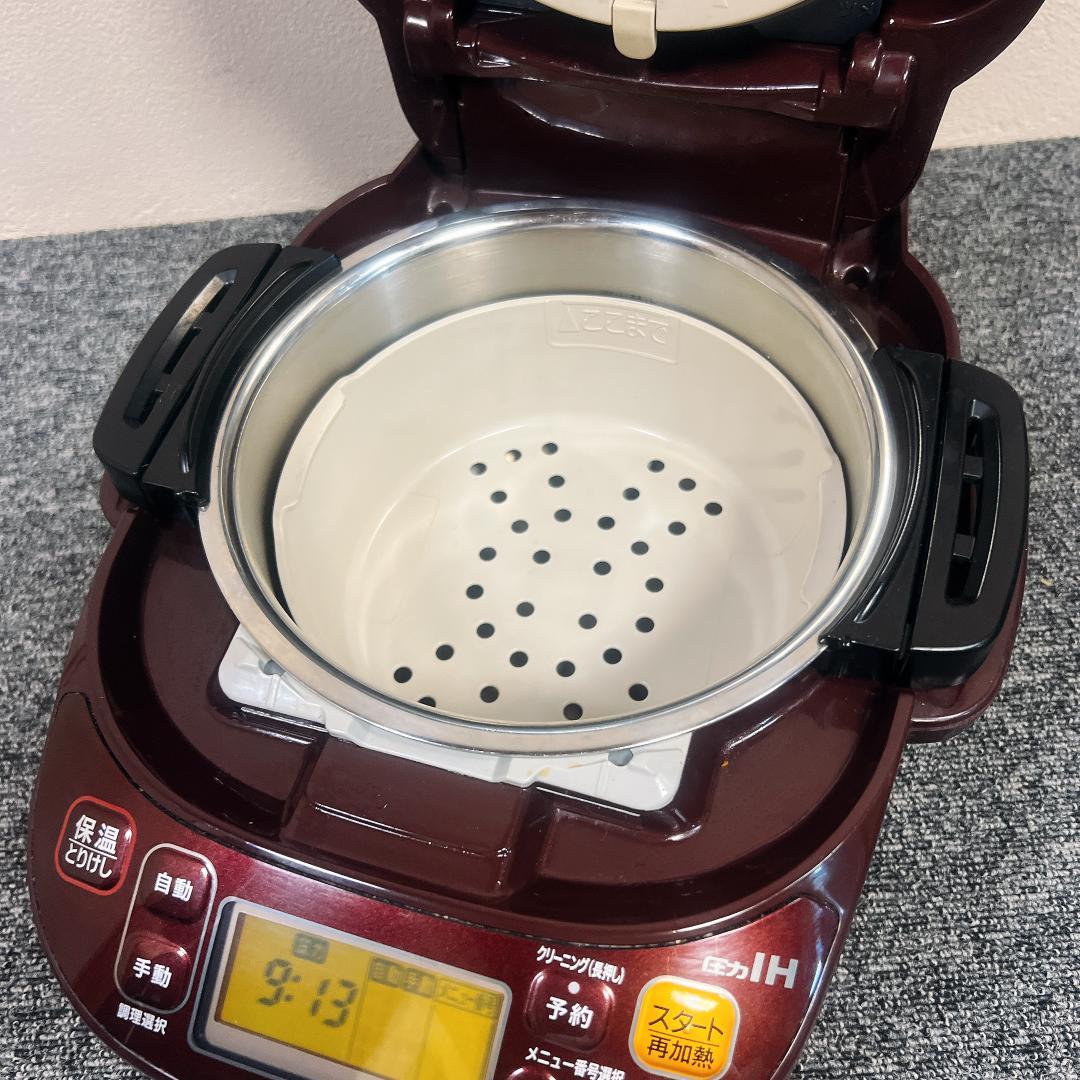 【良品】象印 圧力IHなべ 煮込み自慢 ボルドー EL-MB30-VD 19年製