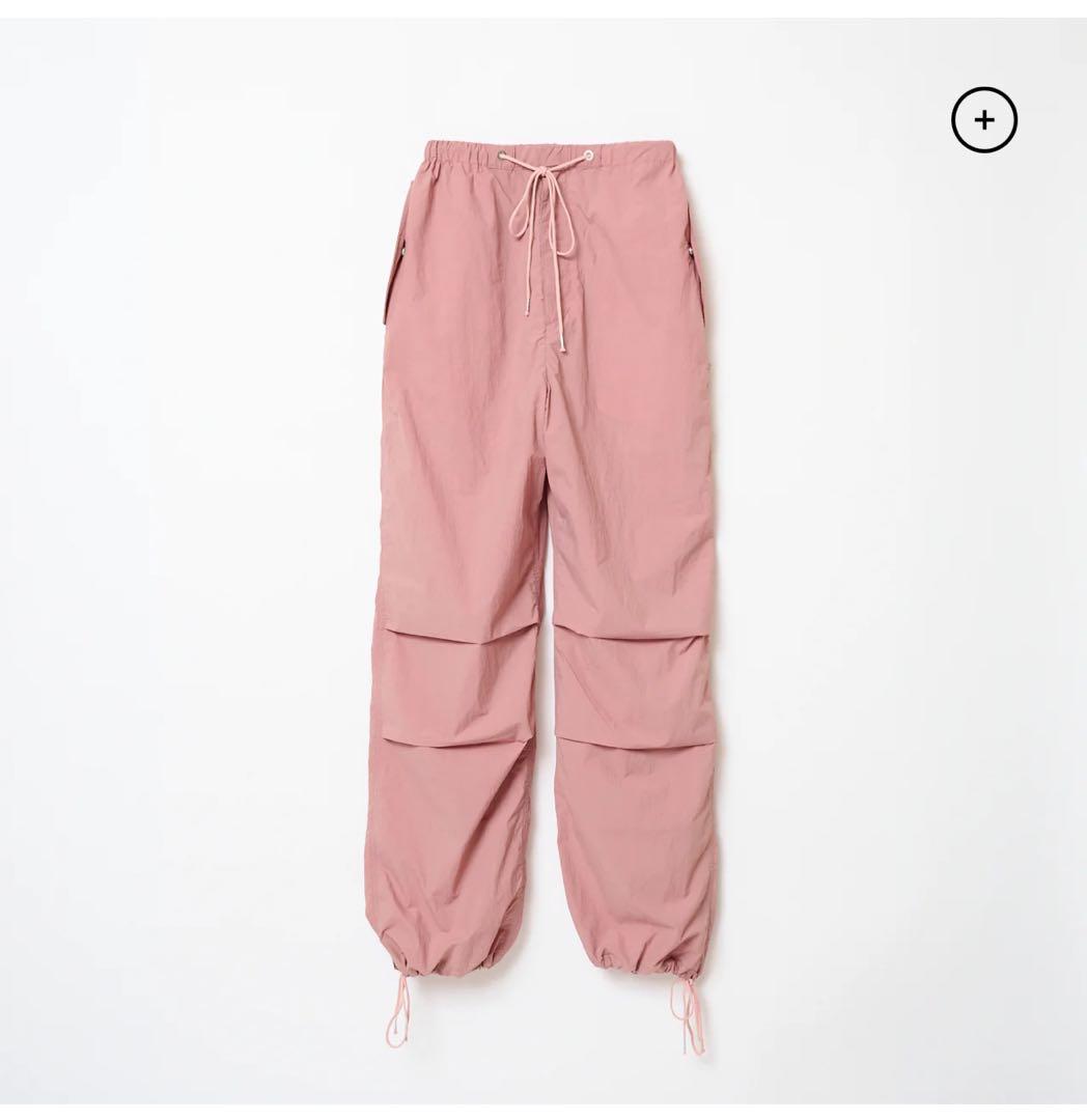 パンツ SHISHIKUI PARACHUTE PANTS / NEW PINK