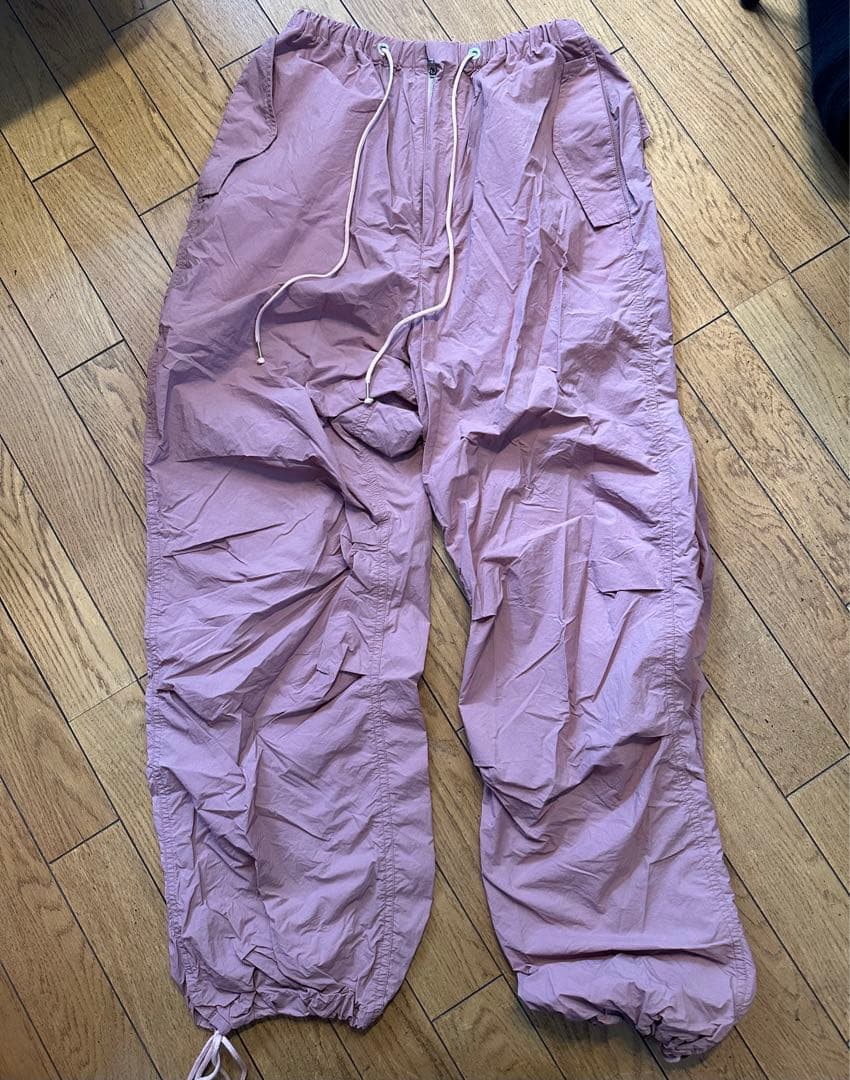 パンツ SHISHIKUI PARACHUTE PANTS / NEW PINK