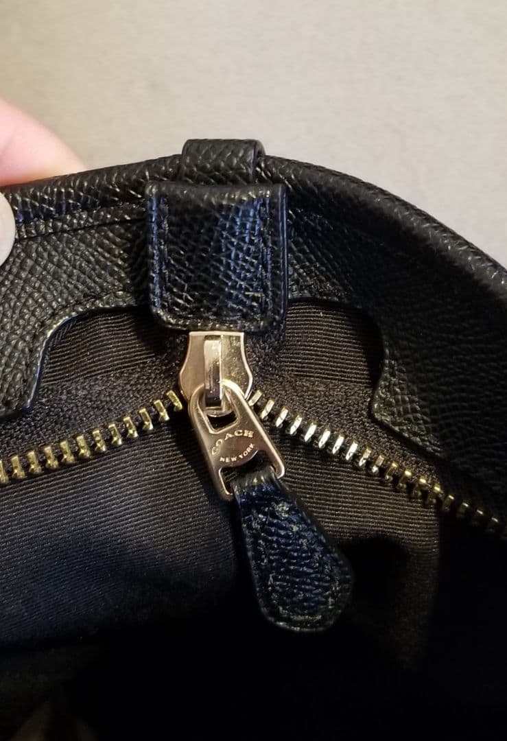 COACH シンプルショルダー　美品　黒