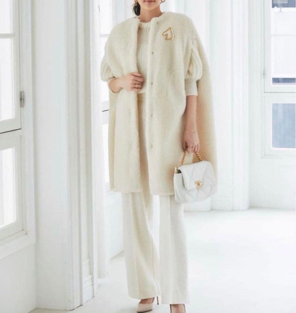 美品✨完売品　SEVENTEN ロングケープ　ファージレ　セブンテン