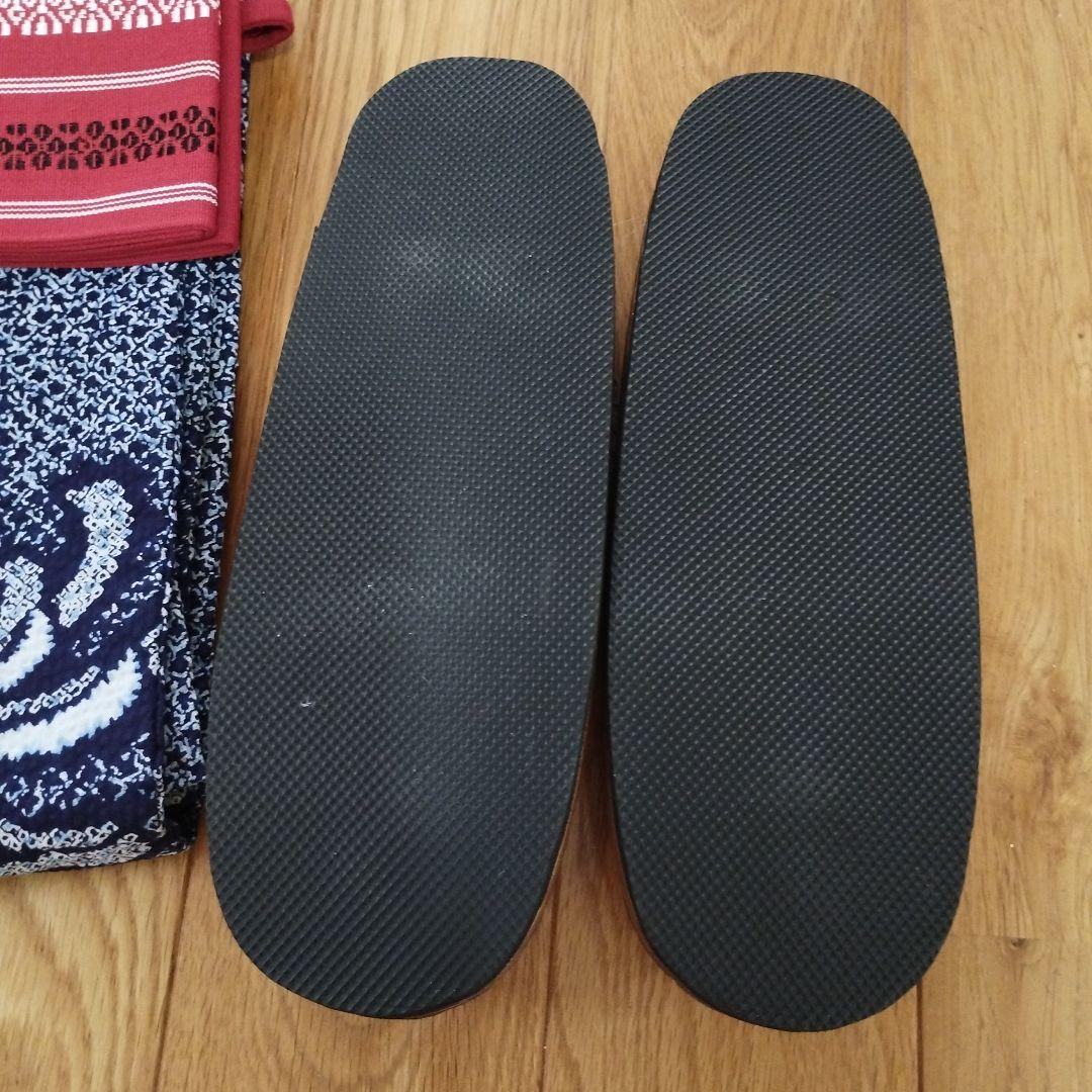 浴衣セット　新品博多帯　新品下駄　新品　カゴ巾着バッグ　特別価格