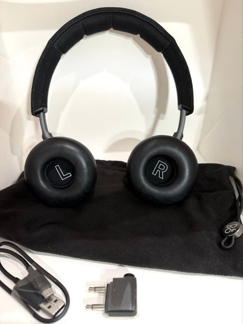 【美品】Bang & Olufsen ワイヤレスヘッドホン ブラック