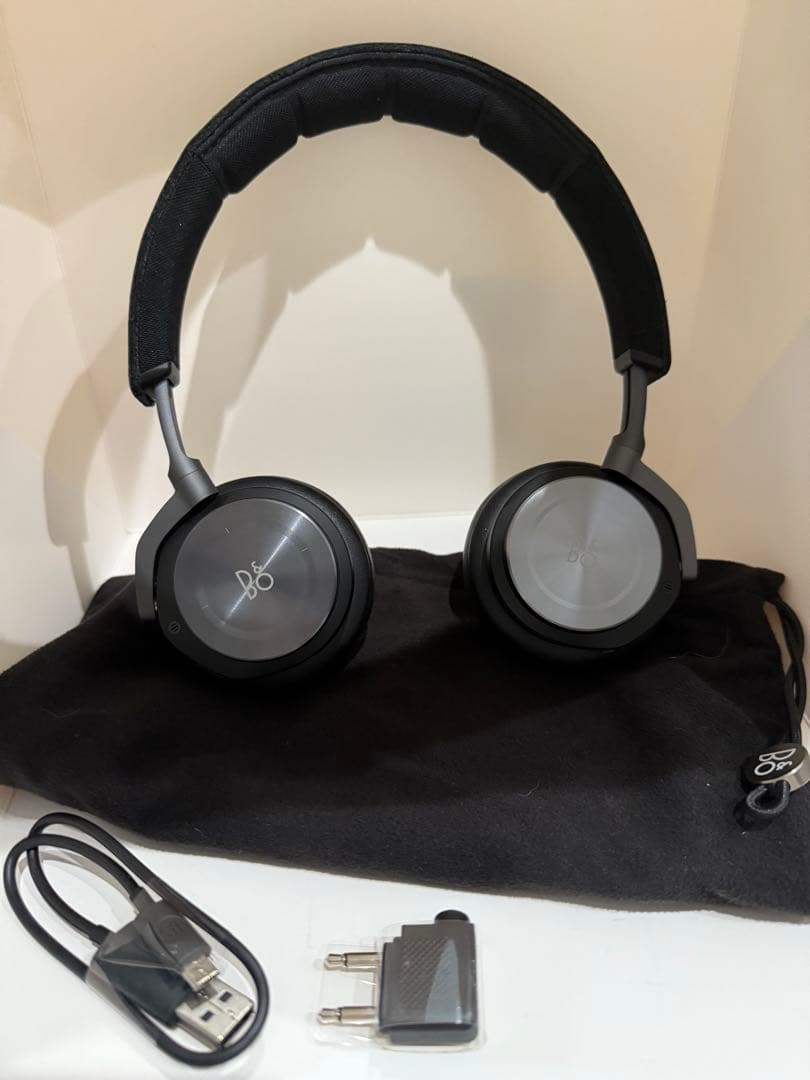 【美品】Bang & Olufsen ワイヤレスヘッドホン ブラック