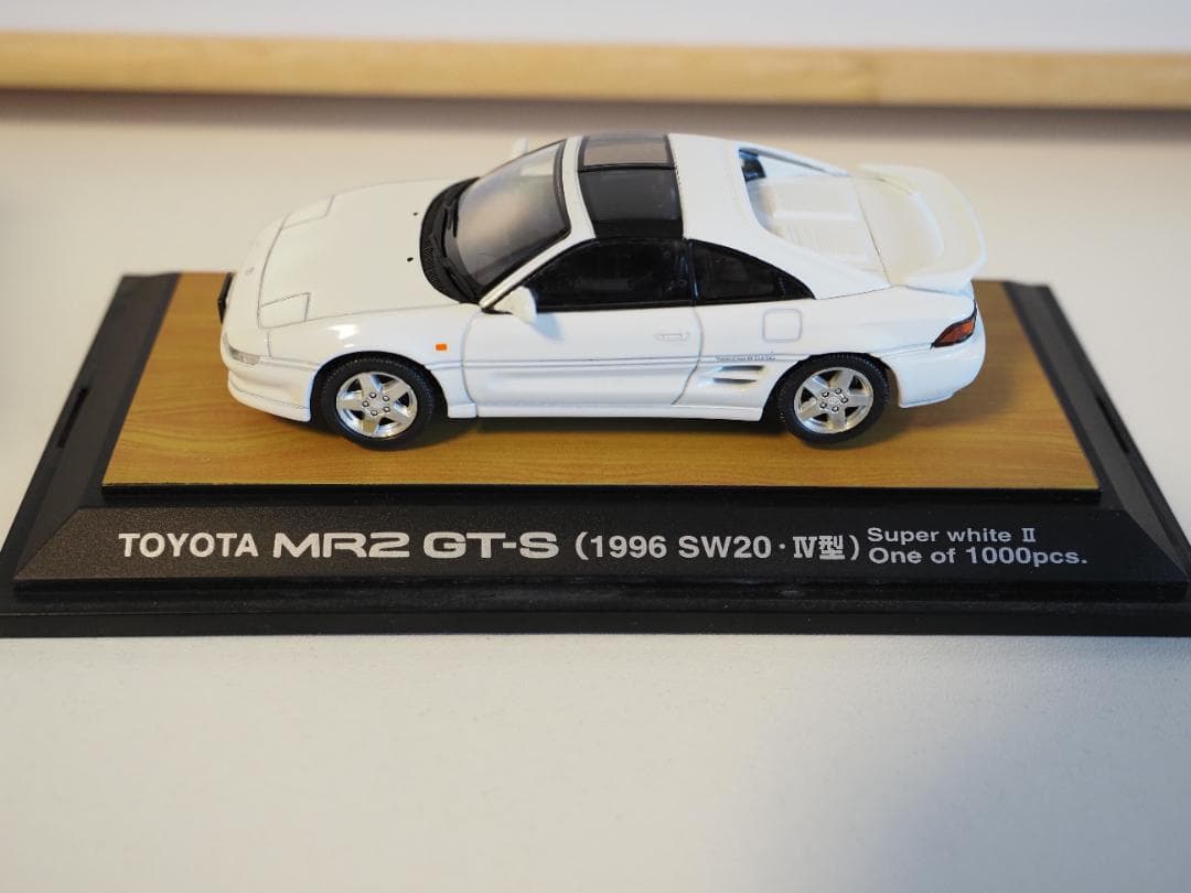 1/43 TOSA MR2 GT-S SW20 Ⅳ型 ホワイト 限定1,000台
