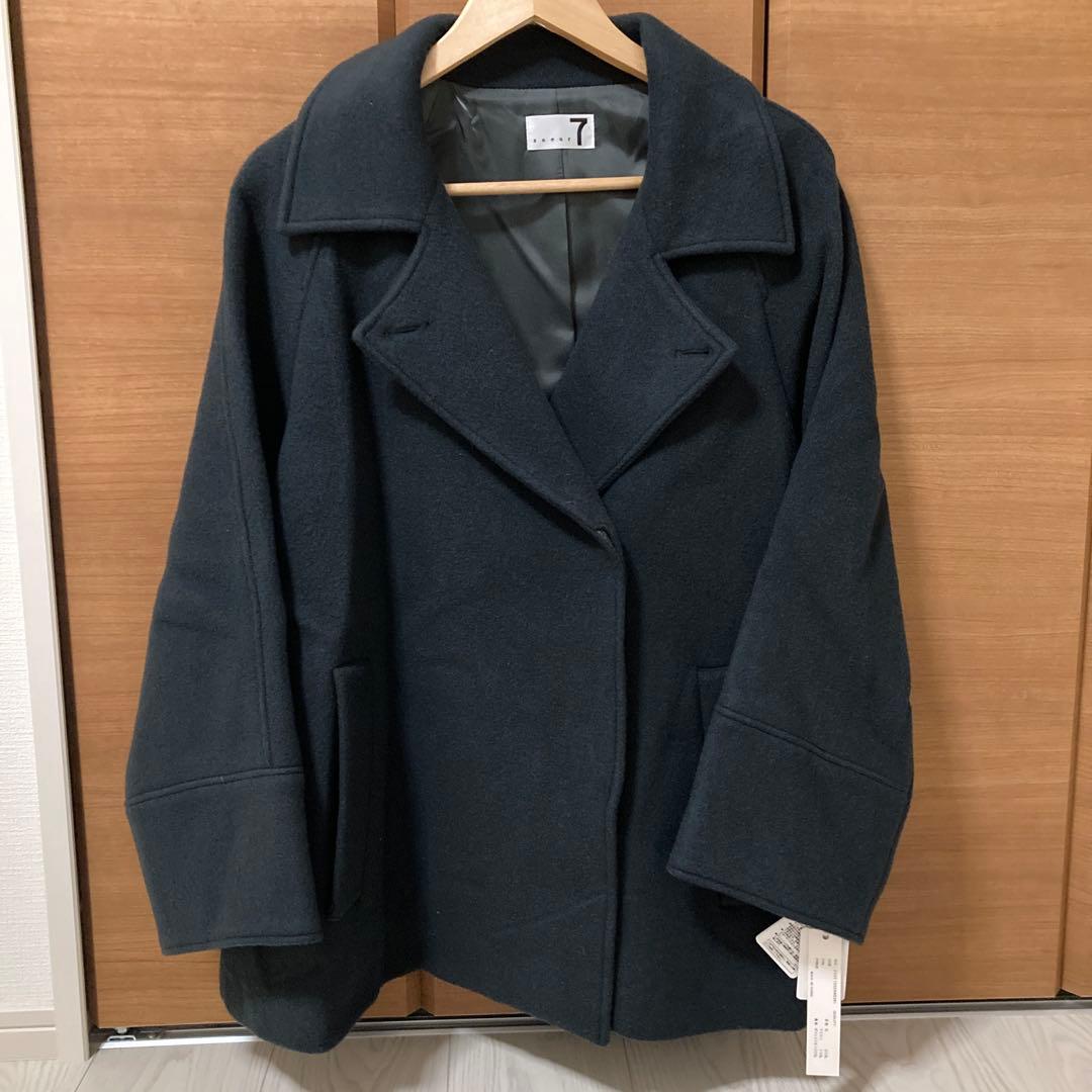 新品　ヤマダヤ　スコットクラブ　ダークグレー ピーコート 定価43000円