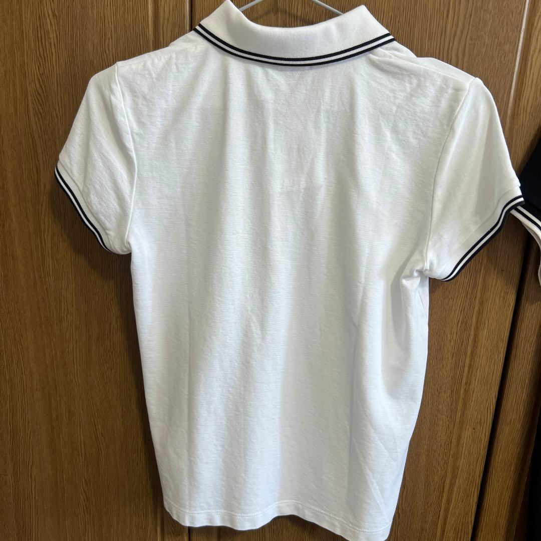 Moncler ポロシャツ ホワイト ブラック セット　2枚セット