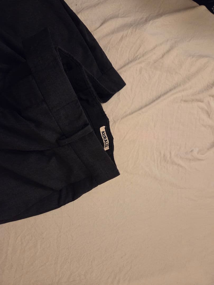 パンツ AURALEE TROPICAL WOOL SLACKS (L.GRAY)