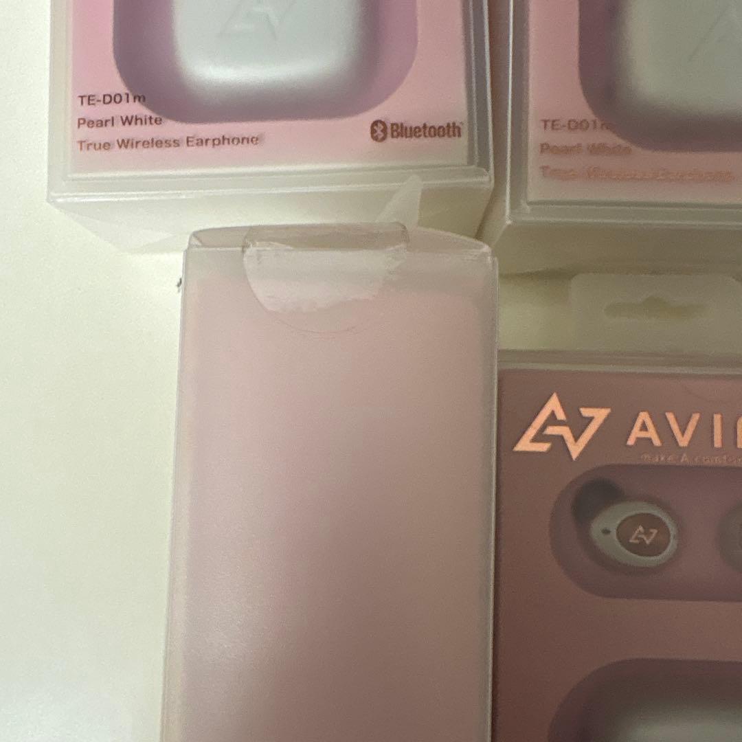 アビオット AVIOT ワイヤレスイヤホン TE-D01M-PW パールホワイト