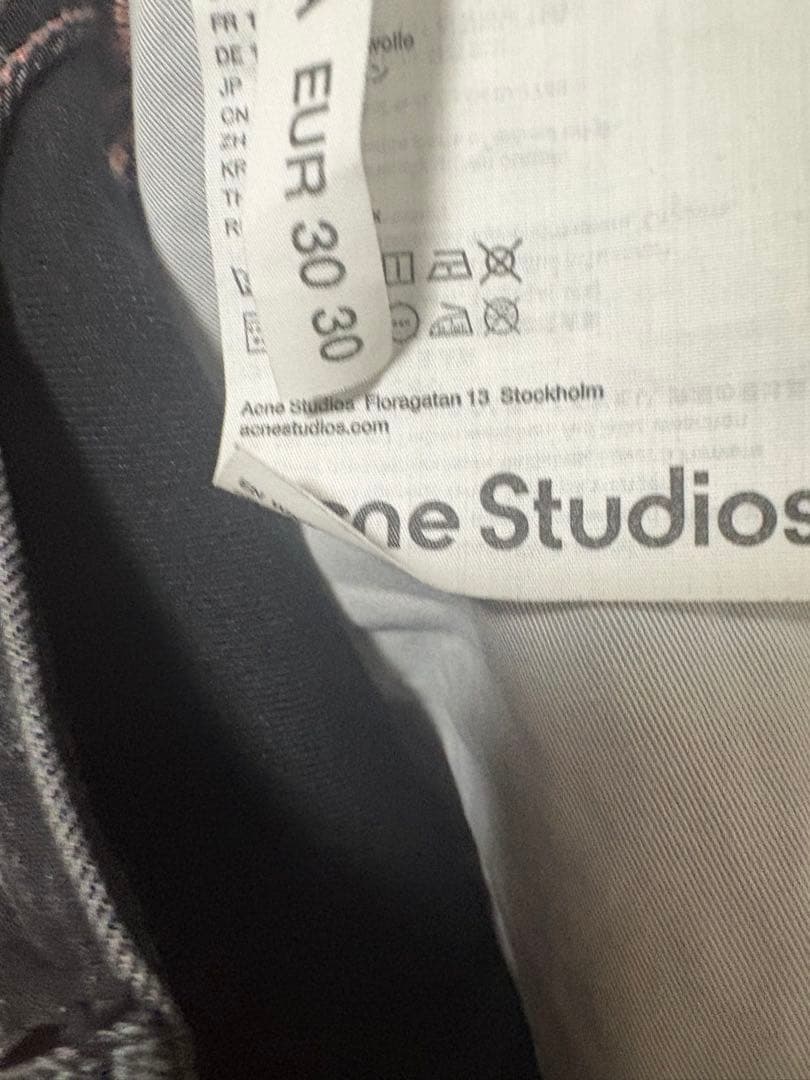 佐々木小次郎　Acne Studios 2021m 30/30