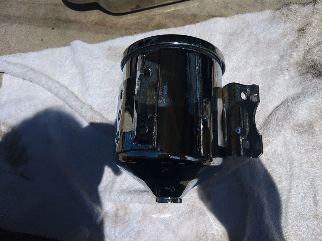 シボレー　直６　216 235 オイルキャッチタンク　クローム