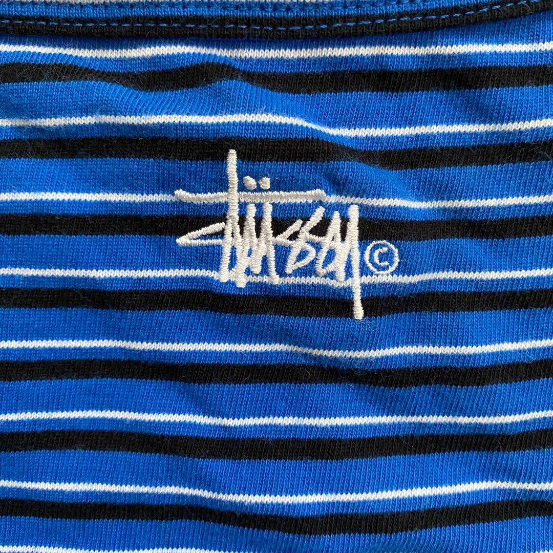 Stussy 00s ボーダー キャミソール y2k 平成 ギャル グランジ