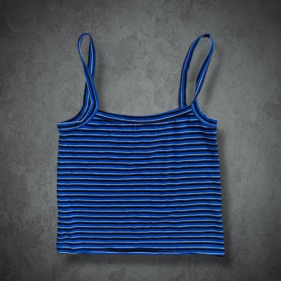 Stussy 00s ボーダー キャミソール y2k 平成 ギャル グランジ