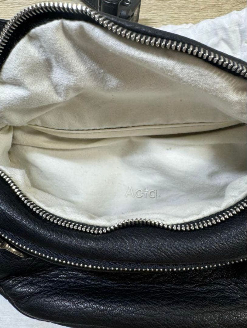 Aeta ディアレザー ウエストバッグWAIST POUCH S BAG