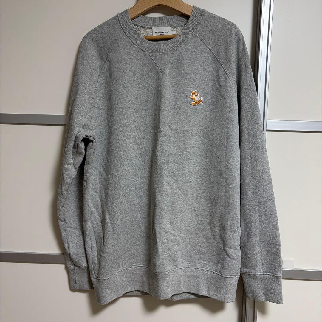 MAISON KITSUNÉ グレー スウェット XL