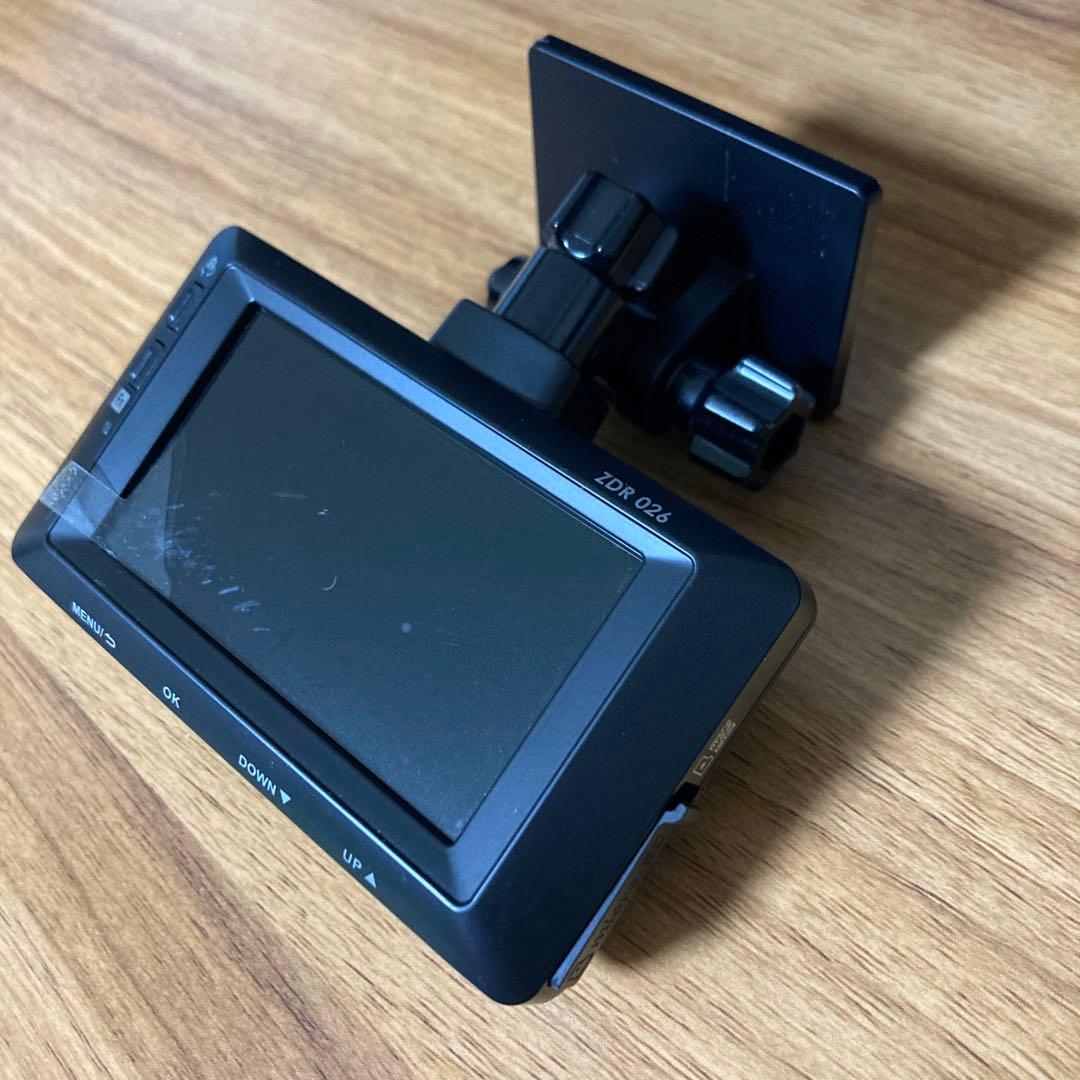 ZDR026 コムテック ドライブレコーダー（フロント＆リア）
