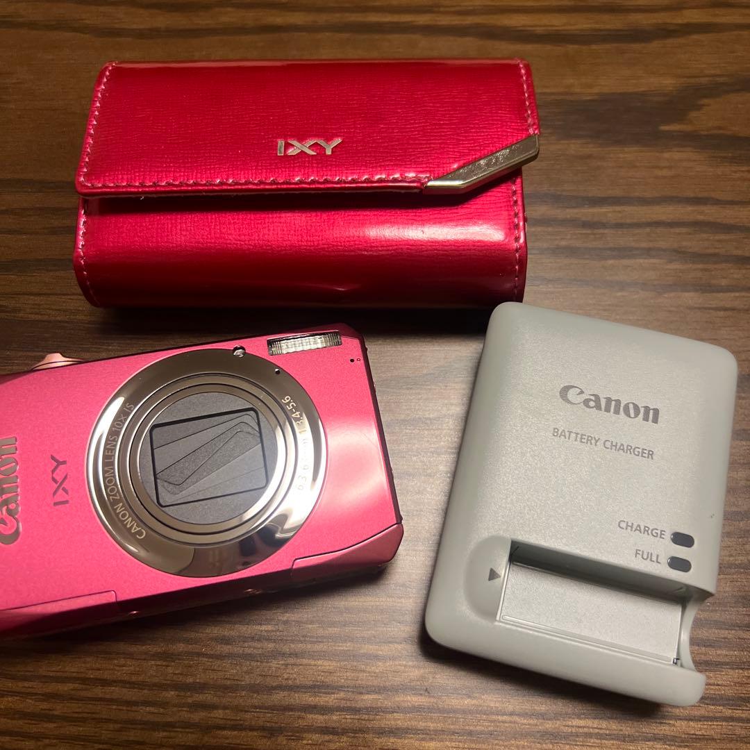 【Canon】IXY デジタルカメラ ピンク付属品あり