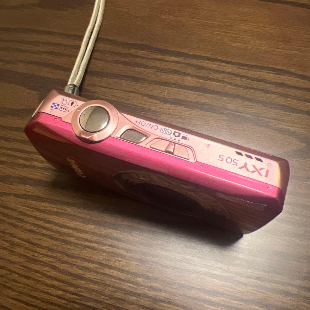 【Canon】IXY デジタルカメラ ピンク付属品あり