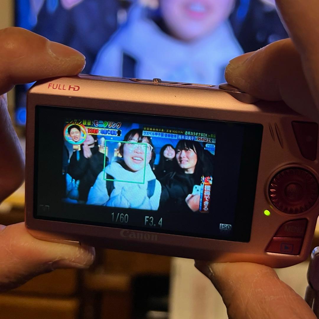 【Canon】IXY デジタルカメラ ピンク付属品あり