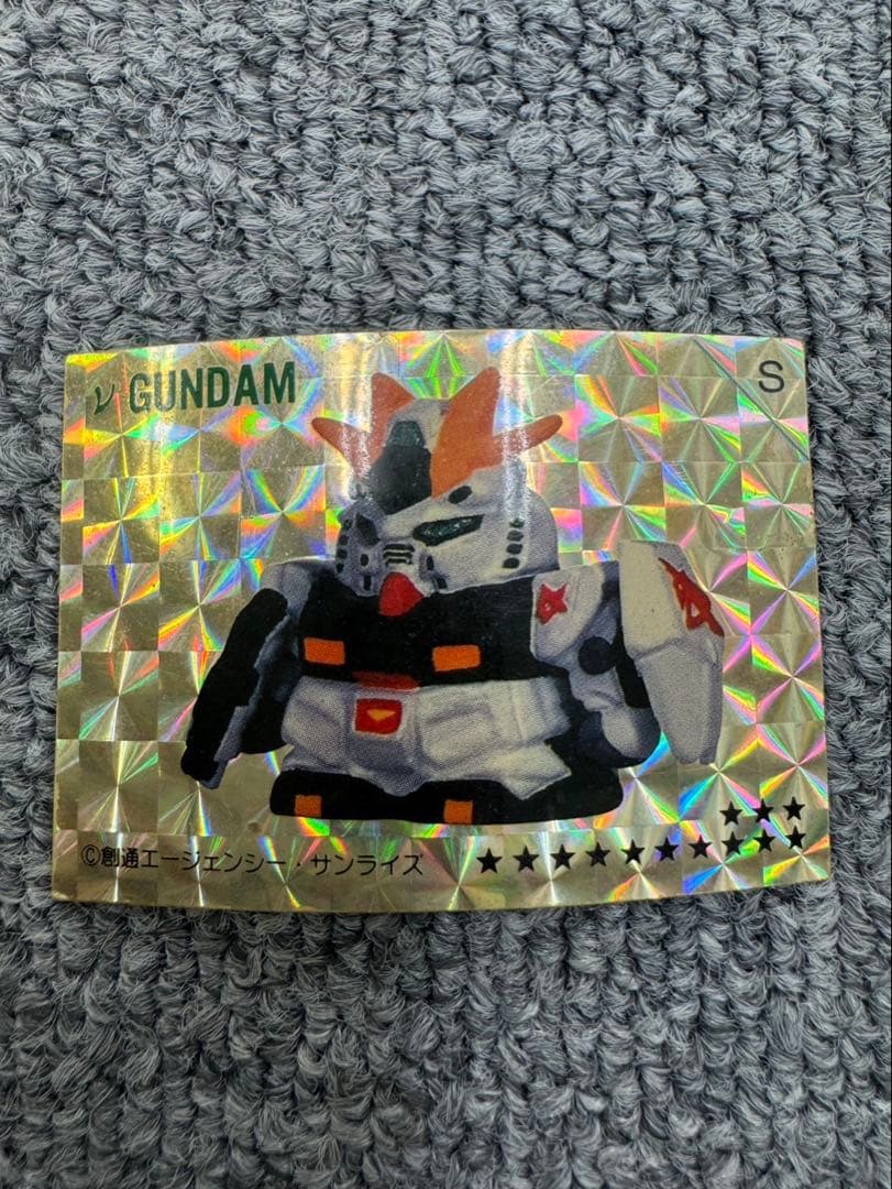 SDガンダム　シール　Vガンダム　ガン消し