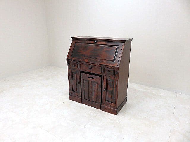 和光 樺材ライティングビューロー　 ライティングデスク/書斎デスク/ワークデスク