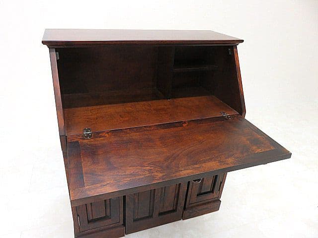 和光 樺材ライティングビューロー　 ライティングデスク/書斎デスク/ワークデスク