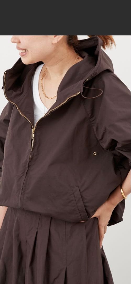 Deuxieme Classe WASHED FULL ZIP ブルゾン