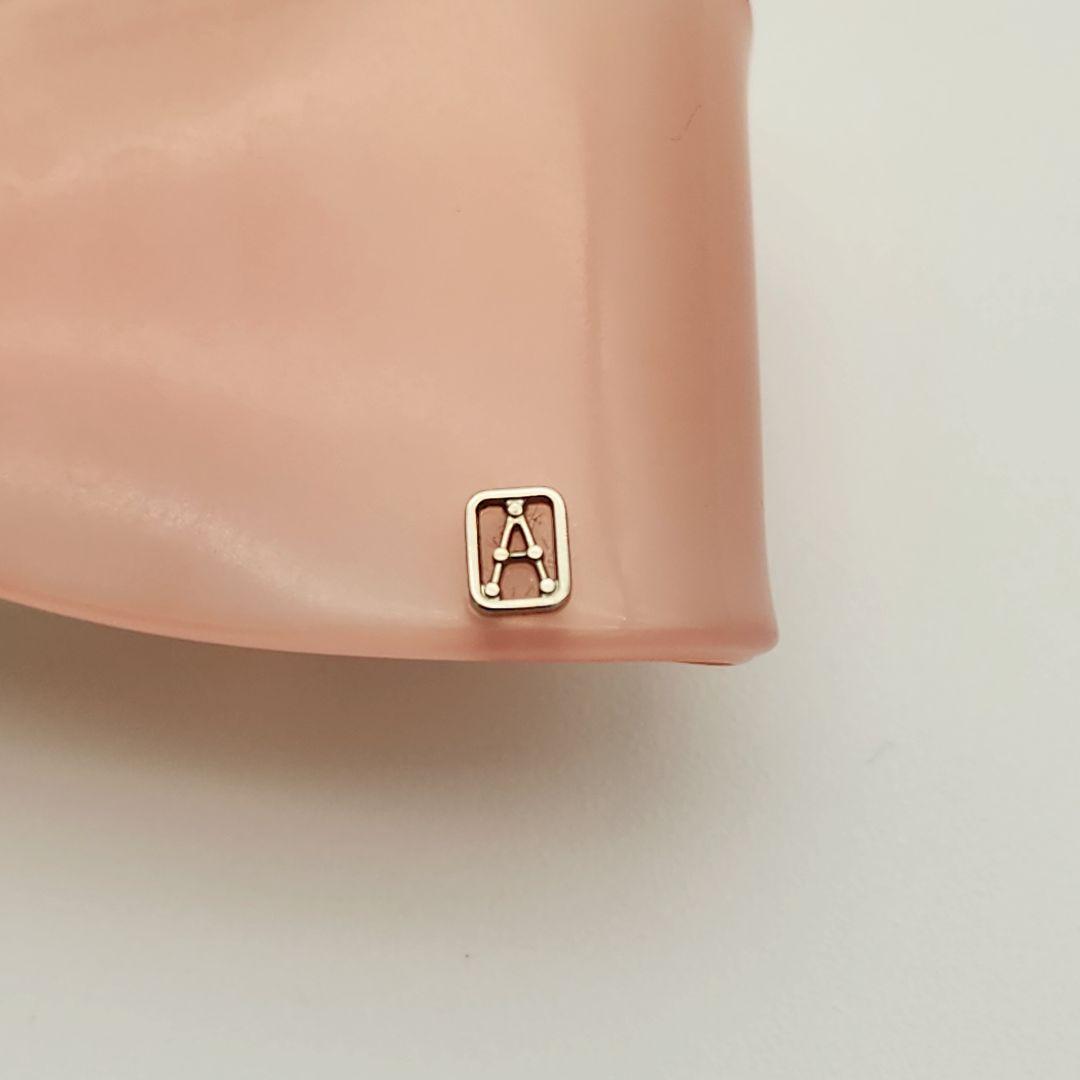 ★ALEXANDRE DE PARIS★ バレッタ リボン ストーン ピンク