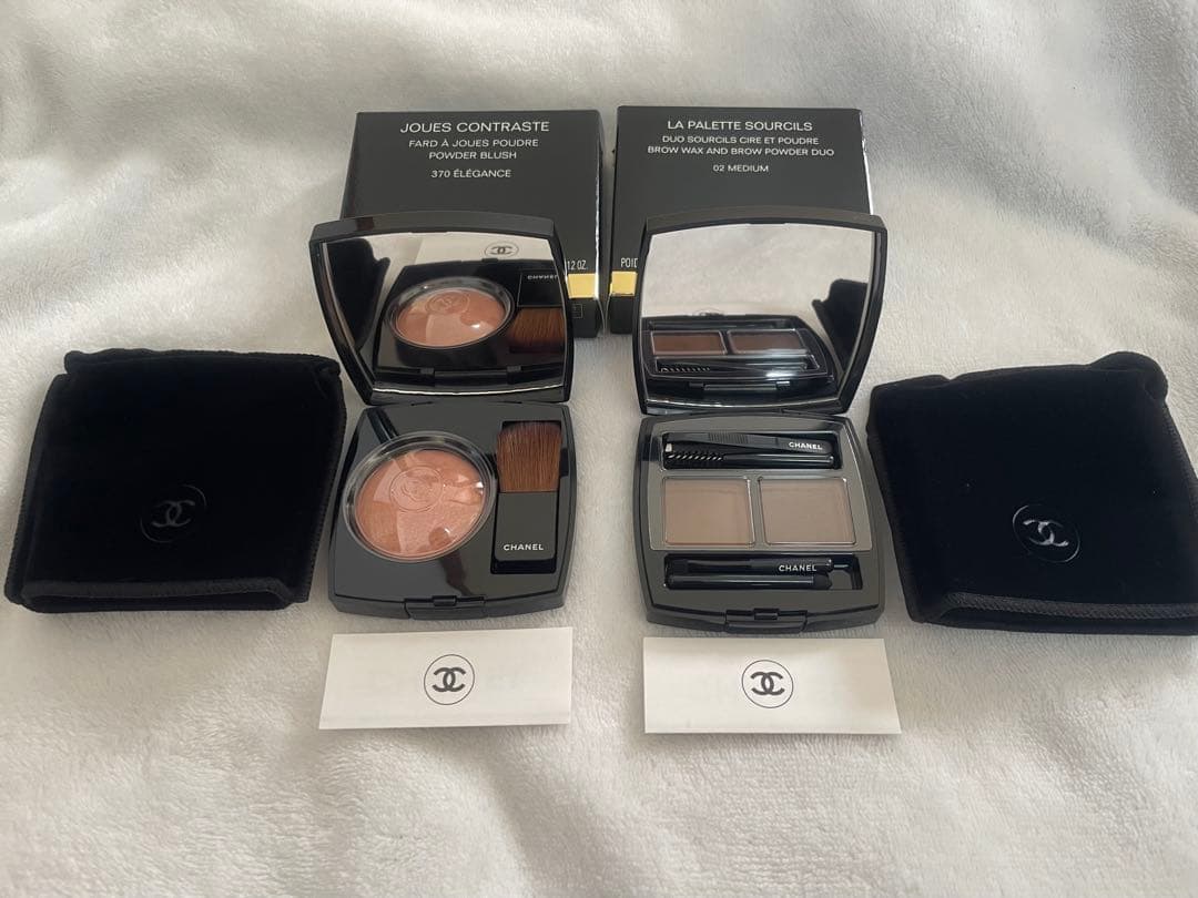 アイシャドウ CHANEL JOUES 370 & LA PALETTE SOURCILS