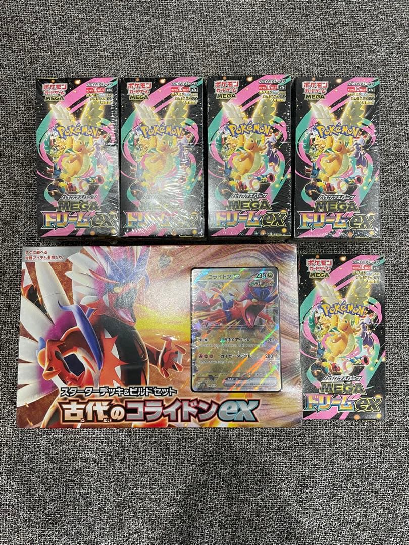 メガドリーム　シュリンク付4/無1 コライドンex スタートデッキ＆ビルドセット