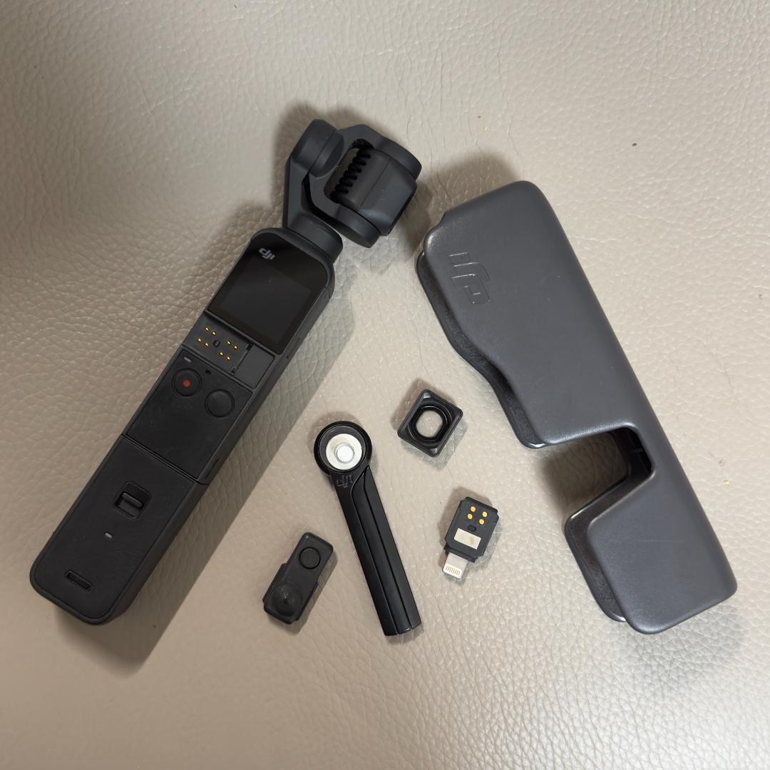 DJI pocket2 広角レンズ ハンドル ミニ三脚 ミニ操作スティック 付き