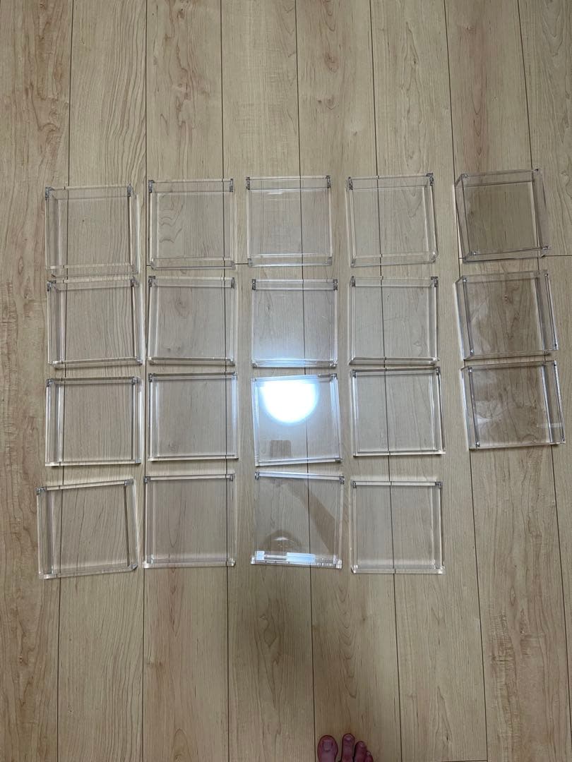 あきら　アクリル製　ボックスローダー 19個セット　UVカット