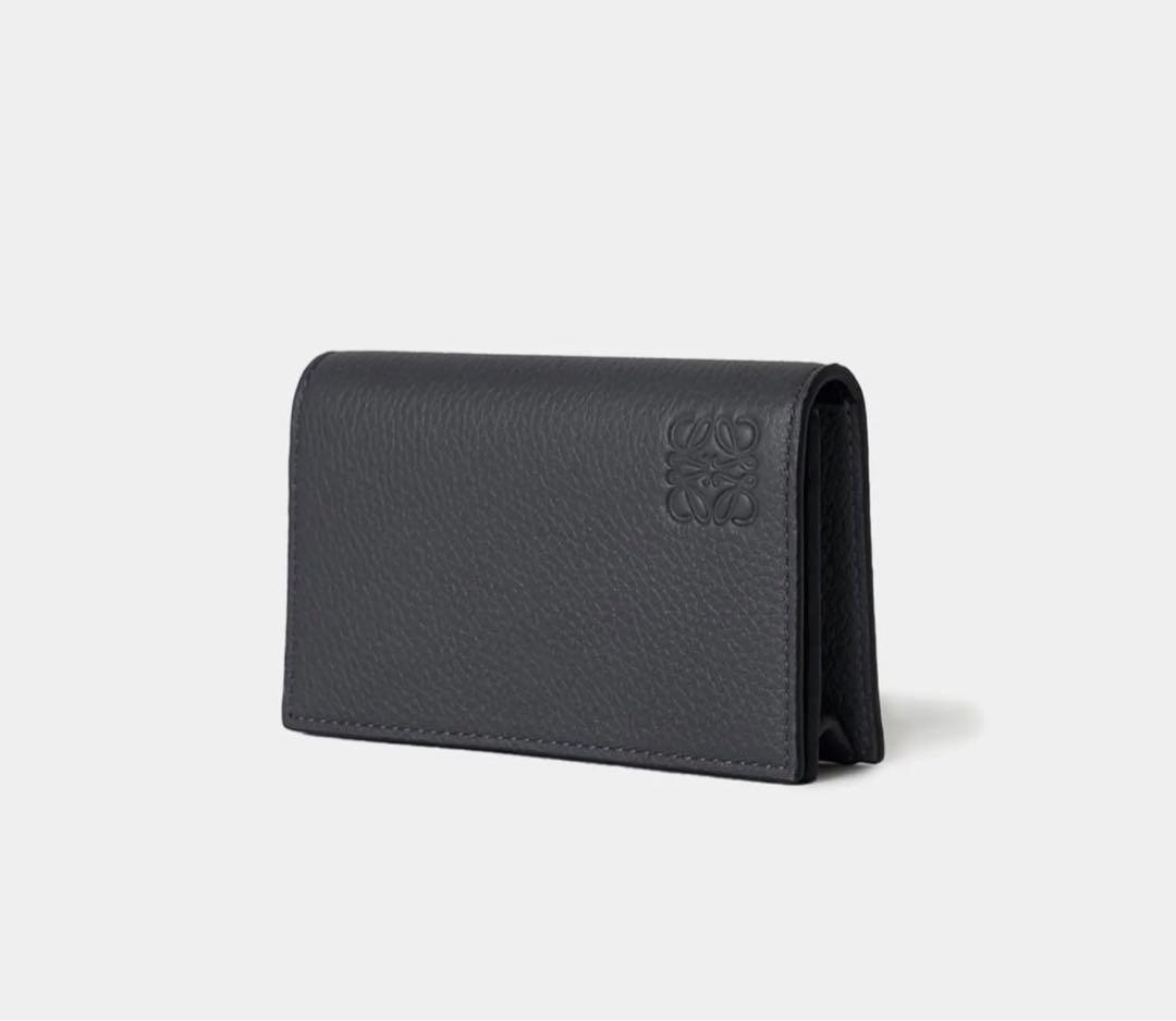 LOEWE ブラック レザー 名刺入れ・カードケース