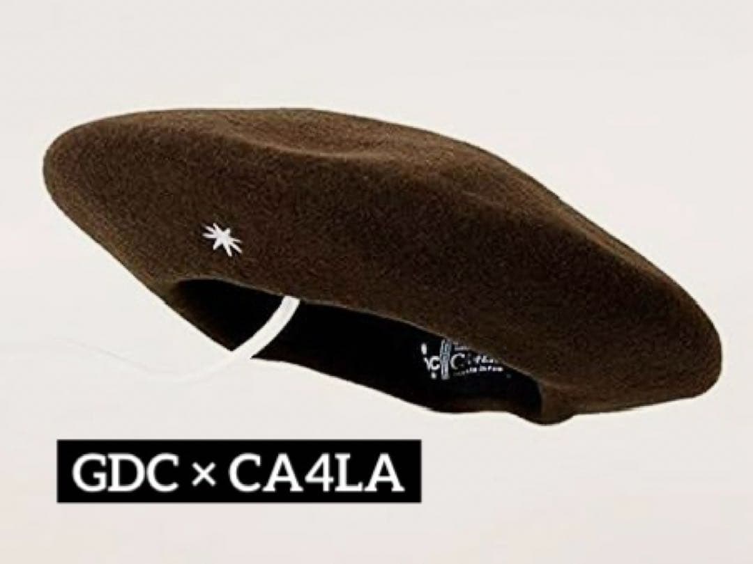 【希少品】GDC × CA4LA ウールベレー帽