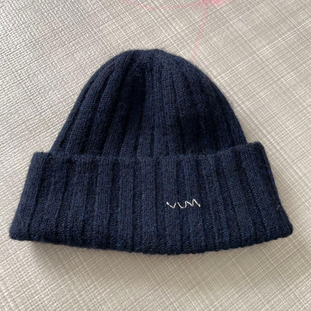 visvim ニット帽 ビズビム 23AW KNIT CAP Dk navy