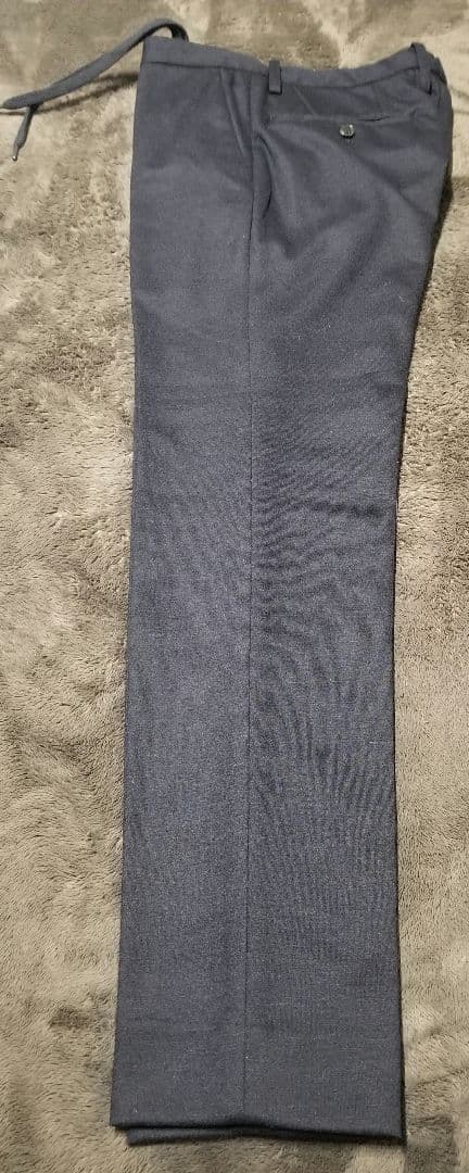 【未使用】ナノユニバース　ダメリーノ ウールミックス　セットアップ 　ネイビーM