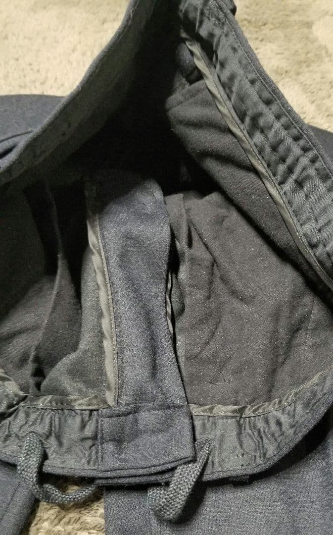 【未使用】ナノユニバース　ダメリーノ ウールミックス　セットアップ 　ネイビーM