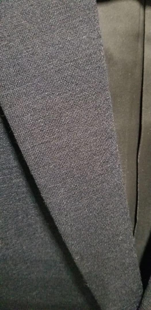 【未使用】ナノユニバース　ダメリーノ ウールミックス　セットアップ 　ネイビーM